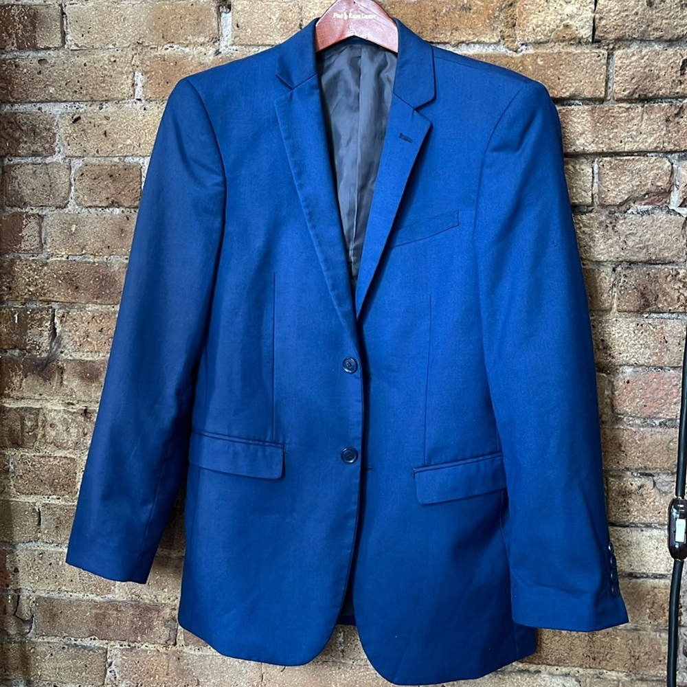 Sebastian Taheri Suit Blazer | Sabastian Taheri Uomo Sports Jacket | Blue | 36R